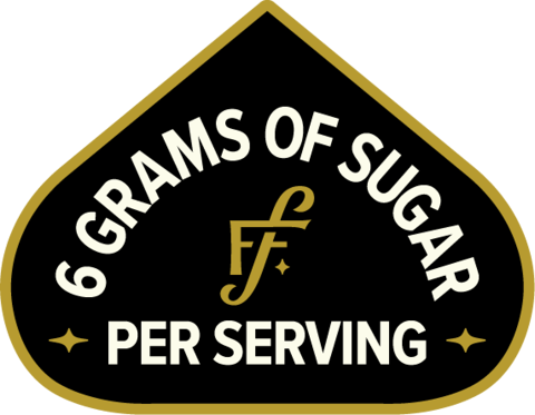 6 grams of sugar per serving